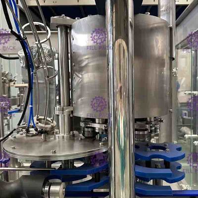 2 در 1 8000BPH می تواند خط پر شود، SUS304 می تواند ماشین پر کنید