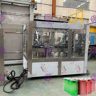 5.5Kw برق 2 در 1 می تواند نوشیدنی کربن خط پر کردن می تواند ماشین لباسشویی
