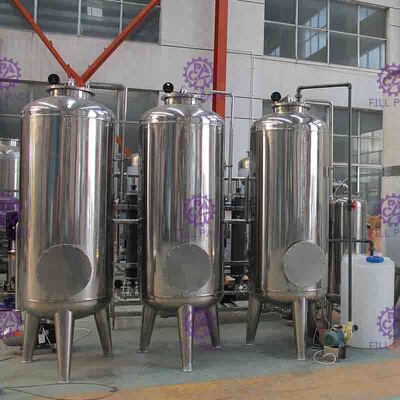سیستم تصفیه آب ضد زنگ اتوماتیک 10000LPH UF برای نوشیدن آب
