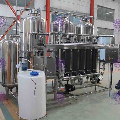 سیستم تصفیه آب ضد زنگ اتوماتیک 10000LPH UF برای نوشیدن آب
