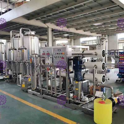 سیستم تصفیه آب 3000L الکتریکی سیستم اسمز معکوس فولاد ضد زنگ