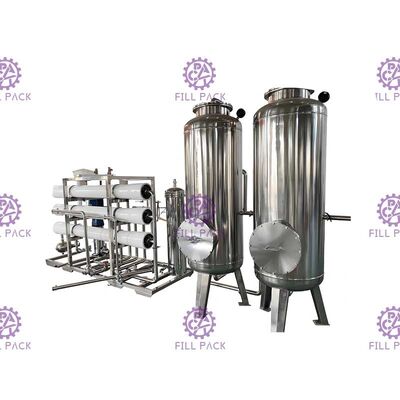 UV Sterilizer Mineral Filtering سیستم تصفیه آب با مخازن ذخیره سازی آب فولاد ضد زنگ