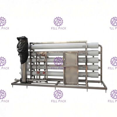 سیستم تصفیه آب 1000LPH 4 محفظه مقاومت 5kg فشار