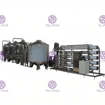 12000LPH خودکار سیستم تصفیه آب، سیستم آب سیستم UV Qzone Mixing Tower