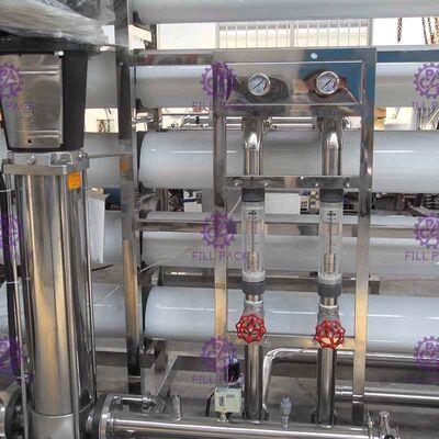 سیستم تصفیه آب 1000LPH 4 محفظه مقاومت 5kg فشار
