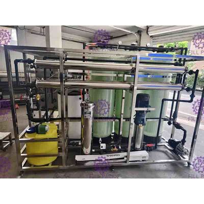 سیستم آب فایبر گلاس نوع کوچک برای خط تولید آب بطری