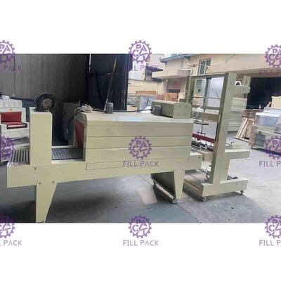 بسته بندی نیمه اتوماتیک دستگاه بسته بندی بطری کوچک برای جعبه کارتن