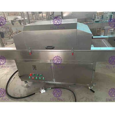 تونل ضدعفونی کننده ضد عفونی کننده 1.5KW 15A 300nm با جریان یکنواخت آب