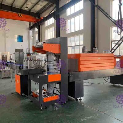 دستگاه بسته بندی کوچک کننده بطری پلاستیکی آب معدنی 5000BPH