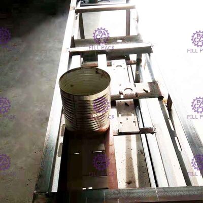 دستگاه پرکن و آب بندی قوطی قلع واشر آهنربایی 2000BPH SUS304