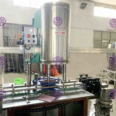 1500BPH PLC دستگاه پر کننده نوشابه گازدار ، خط تولید نوشابه گازدار