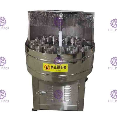 قوطی شیشه ای 3000BPH دستگاه پرکن بطری آب با دستگاه شستشوی نیمه اتوماتیک