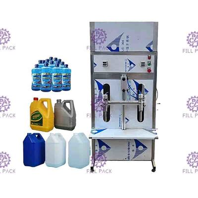 دستگاه آبمیوه پرکن نیمه اتوماتیک بطری های پلاستیکی مایع آب معدنی خطی