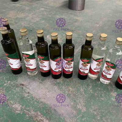 دستگاه پرکن بطری PET با فشار منفی کوچک برای سس سویا