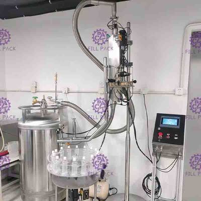 دوزر مایع ازت SUS304 Injector Ln2 همراه با رک نصب