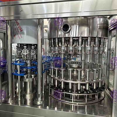 10000BPH ماشین ظرفشویی پلاستیکی بدون کربن با تمیز کردن CIP سر