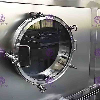دستگاه بسته بندی بطری بسته بندی ماشین آلات بازیافت آب پاستوریزه با اسپری نازل