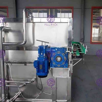 سیستم تهویه بطری دستگاه اسپریلیسر بطری، مهندسی پلاستیک تسمه نقاله