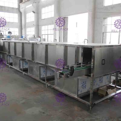 دستگاه بسته بندی بطری ضد عفونی کننده آب / آب میوه ای برای دستگاه تولید آشامیدنی