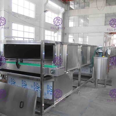 دستگاه بسته بندی بطری ضد عفونی کننده آب / آب میوه ای برای دستگاه تولید آشامیدنی