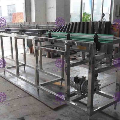 استریل کننده معکوس Bottle Conveyor 20 ثانیه زمان استریلیزاسیون دوم