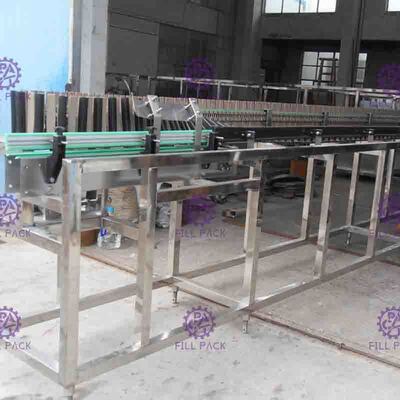 استریل کننده معکوس Bottle Conveyor 20 ثانیه زمان استریلیزاسیون دوم