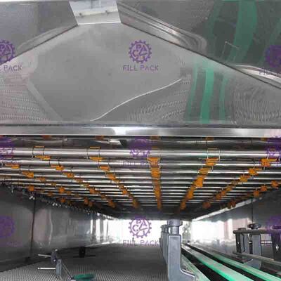 دستگاه اتوماتیک بطری دستگاه اسپریلیزر برای خط تولید آشامیدنی