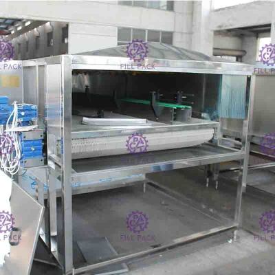 دستگاه اتوماتیک بطری دستگاه اسپریلیزر برای خط تولید آشامیدنی