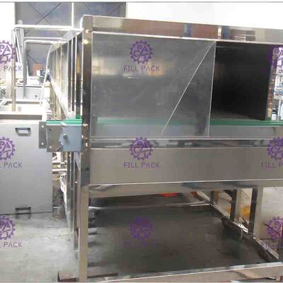 دستگاه بسته بندی صنعتی بطری، دستگاه استرلیزه بطری های پلاستیکی