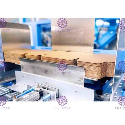 ماشین بسته بندی بطری اتوماتیک دو ردیف برای جمع شدن بسته بندی فیلم