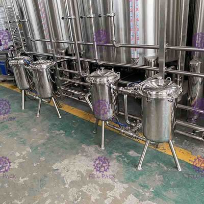 0.5T/H خط تولید نوشابه گازدار آب گازدار