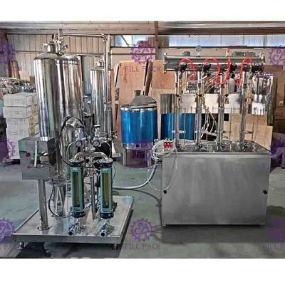 CO2 / شربت خط فرآوری نوشیدنی برای سیستم تزریق نوشابه گازدار