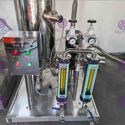 CO2 / شربت خط فرآوری نوشیدنی برای سیستم تزریق نوشابه گازدار
