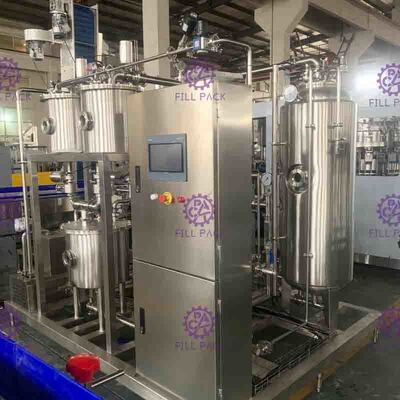 رطوبت نسبی ماشین نوشابه نوشیدنی 9000L / H با نوشیدنی CO2