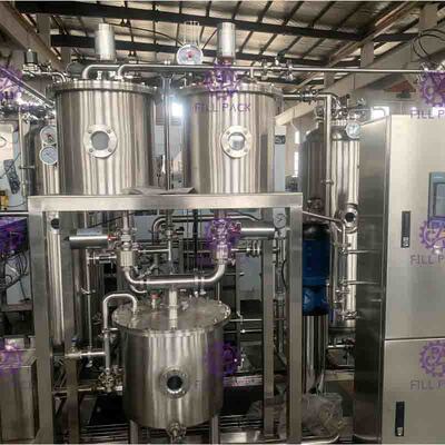 رطوبت نسبی ماشین نوشابه نوشیدنی 9000L / H با نوشیدنی CO2