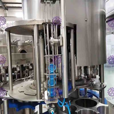 نوشیدنی گازدار نوشابه PET پلاستیک شیشه ای 3 در 1 دستگاه تولید بطری Monobloc / تجهیزات / گیاه / سیستم
