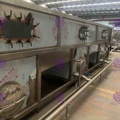 دستگاه اتوماتیک بطری دستگاه اسپریلیزر برای خط تولید آشامیدنی