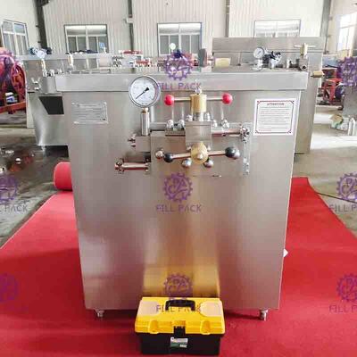 هموژنایزر 3000LPH 25MPa Microfluidics با فشار بالا برای شیر آبمیوه