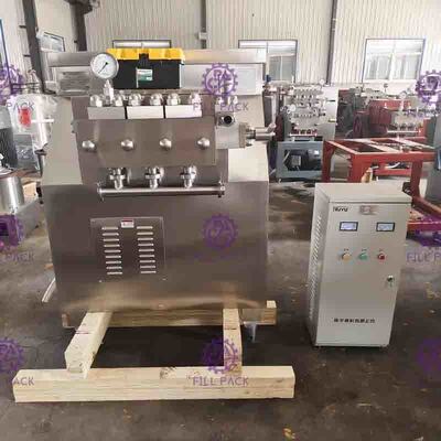 هموژنایزر 3000LPH 25MPa Microfluidics با فشار بالا برای شیر آبمیوه