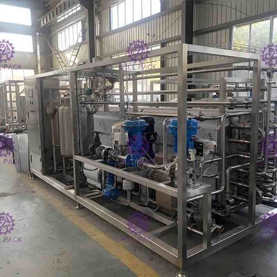 دستگاه ضدعفونی کننده نوع بشقاب 3T/H UHT عملکرد آسانی دارد