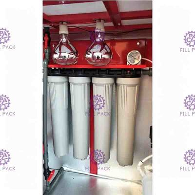 دستگاه فروش بطری آب تصفیه شده با سکه و اسکناس 10 لیتر در دقیقه 550 وات 0.5 مگاپاسکال