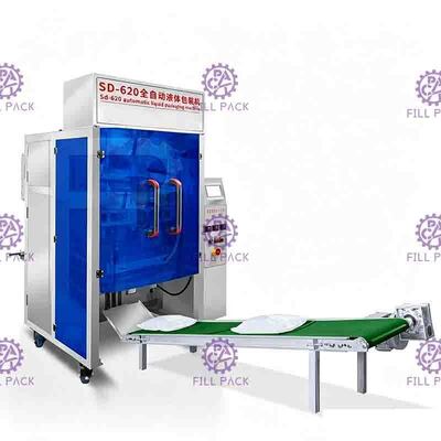 دستگاه بسته بندی ساشه مایع فیلم کامپوزیت 10 کیلوگرمی PLC قابل برنامه ریزی