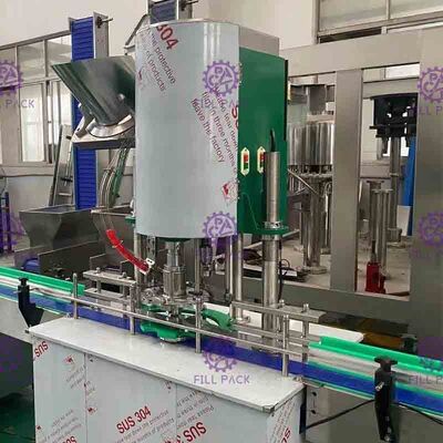 دستگاه بطری آب خالص 2 لیتری اتوماتیک 2000BPH، درپوش پرکننده آبکش بطری
