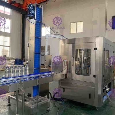 خط پرکن آب معدنی غیر سودا 300BPH 2L با دقت بالا