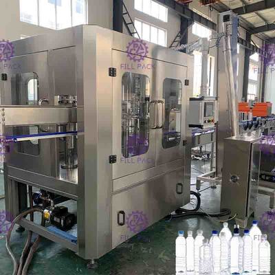 خط پرکن آب معدنی غیر سودا 300BPH 2L با دقت بالا