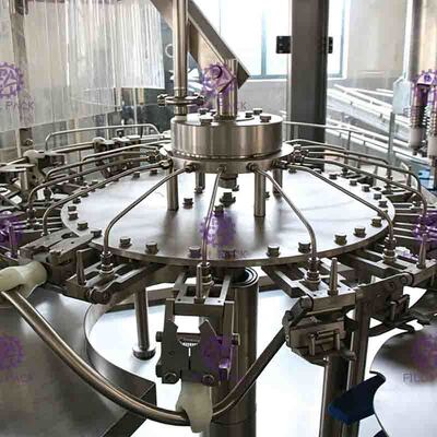 6000BPH 2000ml اتوماتیک دستگاه پرکن آب 3 در 1