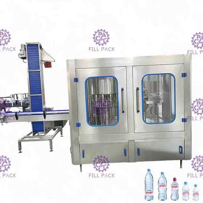 دستگاه اتوماتیک تصفیه آب بطری کوچک Monoblock