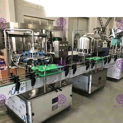 دستگاه پرکن آب مایع مونوبلاک 500 میلی لیتری آب آشامیدنی SUS304