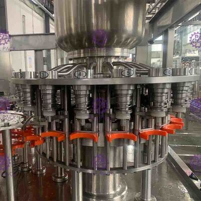 ماشین پرکن گرم اتوماتیک مونوبلاک 5000BPH بطری پلاستیکی آب پرتقال میوه پرکن و درب تجهیزات ماشین
