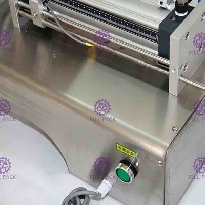 0.6mpa دستگاه پر کردن مایع خمیر پنوماتیک تک سر
